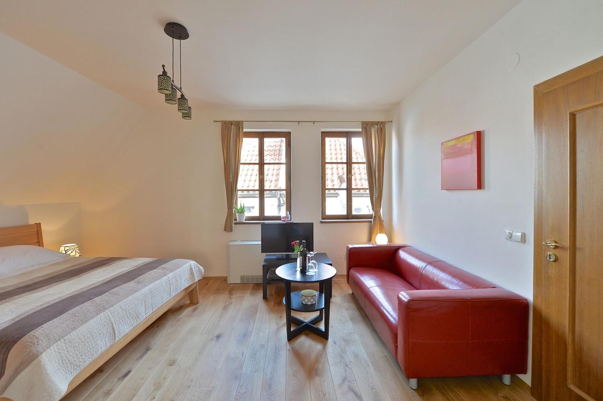 Old Town Boutique Apartments Prága Szoba fotó