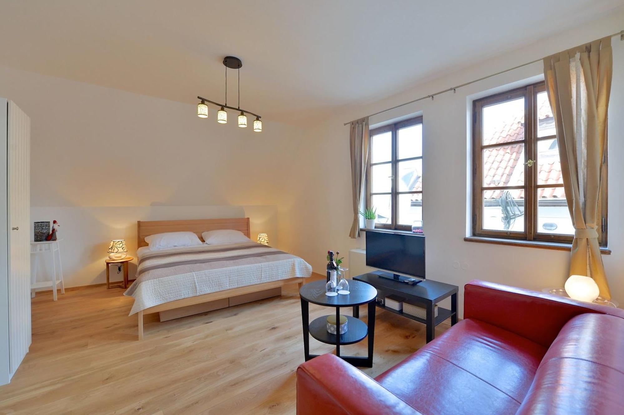 Old Town Boutique Apartments Prága Szoba fotó